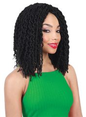 Beshe Pre-Looped 3X SPRING TWIST Crochet Braid 15