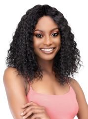 Janet Collection 100% Human Hair Natural Deep Part Lace Wig - TEAGAN