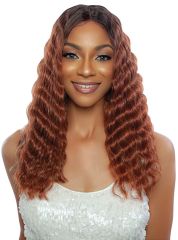 Mane Concept Melanin Queen MLCP206 TISHA CRIMP Lace Front Wig
