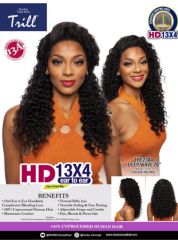 Mane Concept Trill 13A 100% Unprocessed Human Hair 13x4 HD Lace Wig - DEEP WAVE 26"