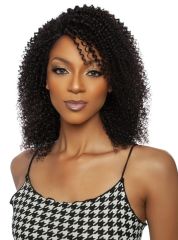 Mane Concept Trill 11A Human Hair HD 5" Melting Lace Front Wig - KINKY CURLY 14