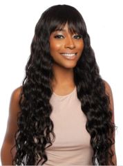 Mane Concept Trill 11A 100% Unprocessed Human Hair Full Wig - TRM112 LOOSE BODY FULL BANG 32"