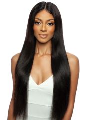 Mane Concept Trill 11A Human Hair HD 5" Hand Tied Lace Front Wig - DEEP STRAIGHT 32