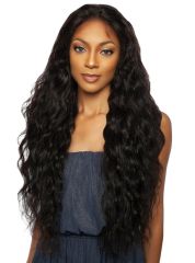 Mane Concept Trill 11A Human Hair HD Pre-Plucked Hairline Lace Front Wig - BODY WAVE 30