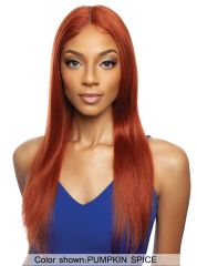 Copy of Mane Concept Trill 13A Human Hair HD Pre-Colored Lace Front Wig - 13A PUMPKIN SPICE STRAIGHT