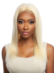 Mane Concept Trill 13A Human Hair HD Pre-Colored Lace Front Wig - BLONDE STRAIGHT