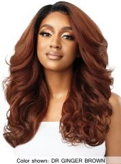 Outre Human Hair Blend 360 Edge 13x6 HD Lace Front Wig - VELORA