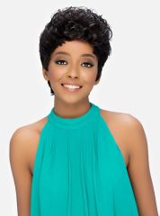 Vivica A Fox 100% Brazilian Human Hair Pure Comfort Cap Wig - VIVID