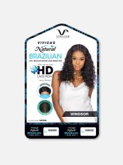 Vivica A Fox 100% Brazilian Human Hair HD Lace Front Wig - WINDSOR