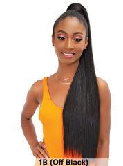 Janet Collection Essentials Snatch & Wrap Ponytail - YAKY STRAIGHT 32