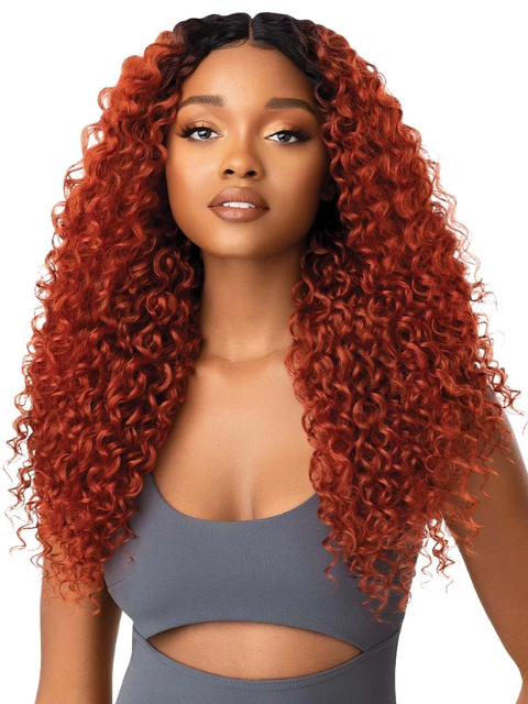 Curly 2025 weave red