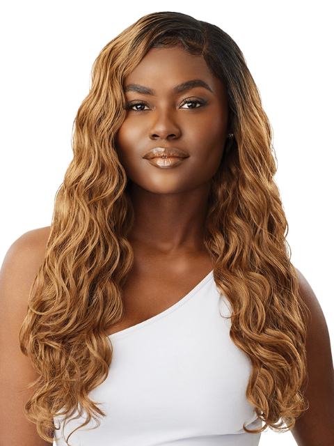 Outre synthetic lace front wig garnet clearance